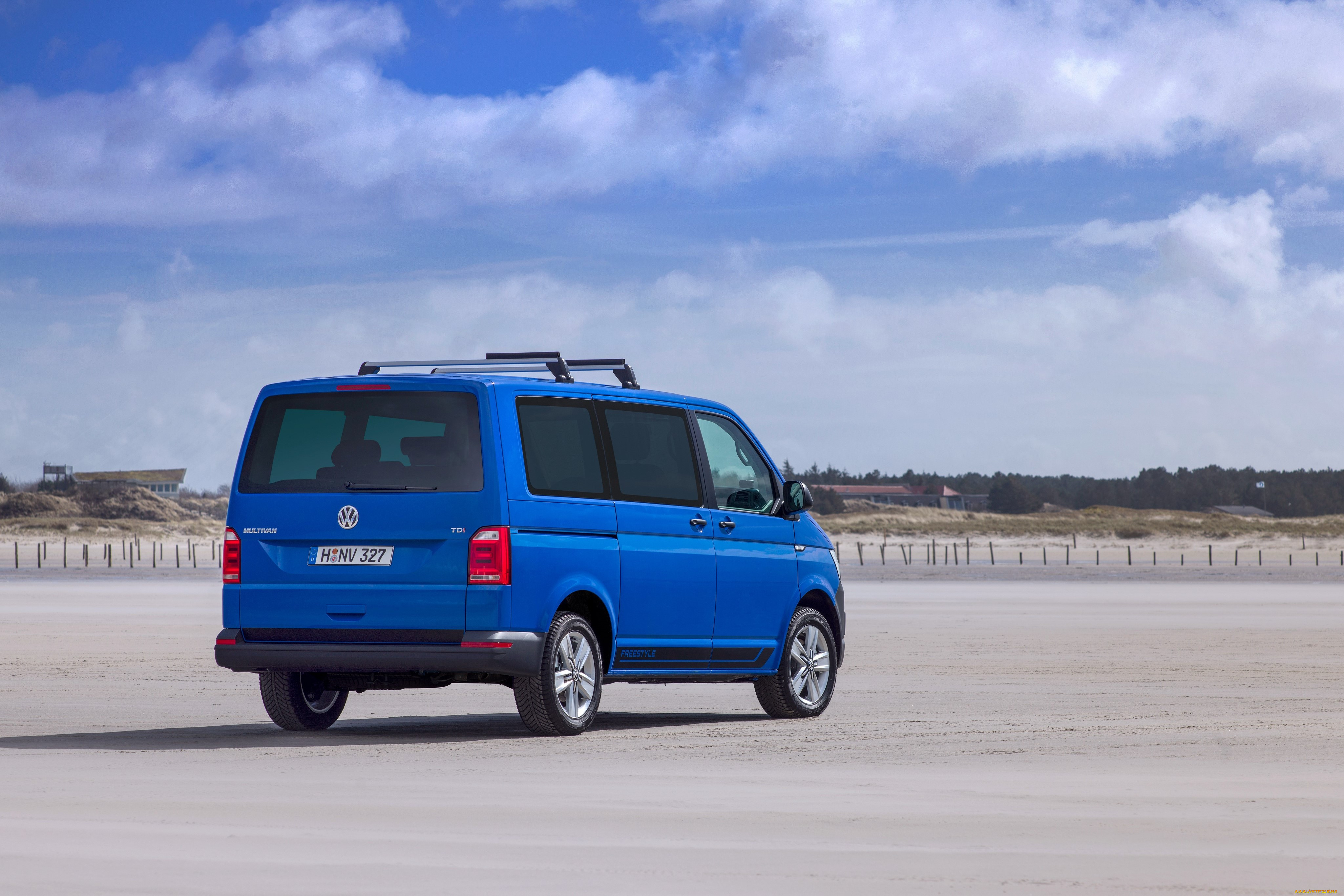 , volkswagen, multivan, freestyle, t6, 2016
